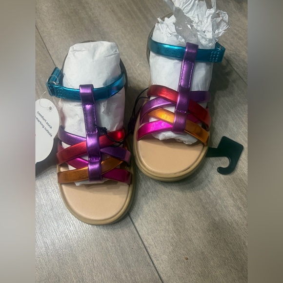 Other - Wonder Nation Colorful Toddler Sandals NWT size 9